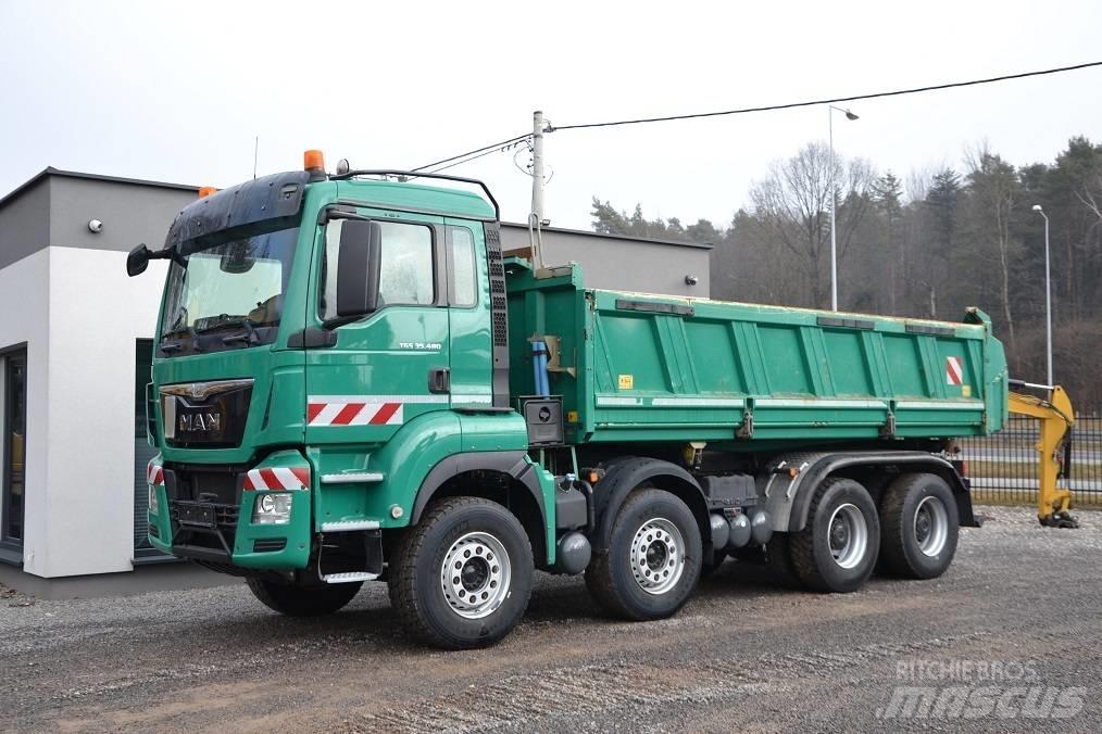 MAN TGS 35 480 Tippbilar