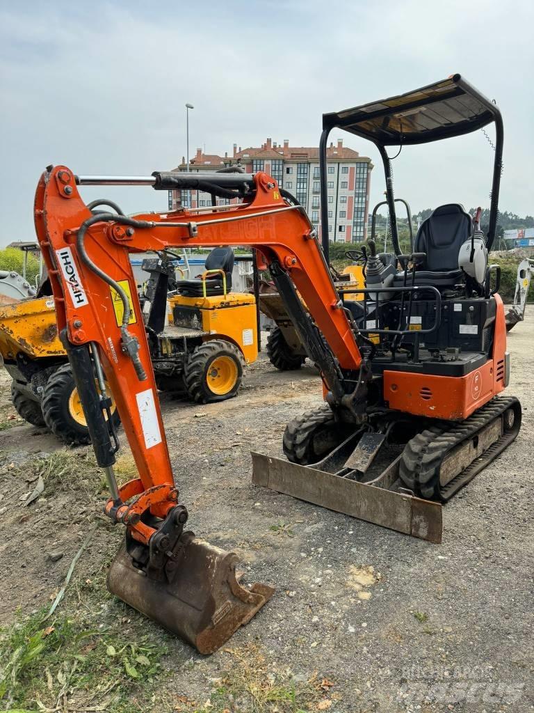 Hitachi ZX19U-5 Minigrävare < 7t