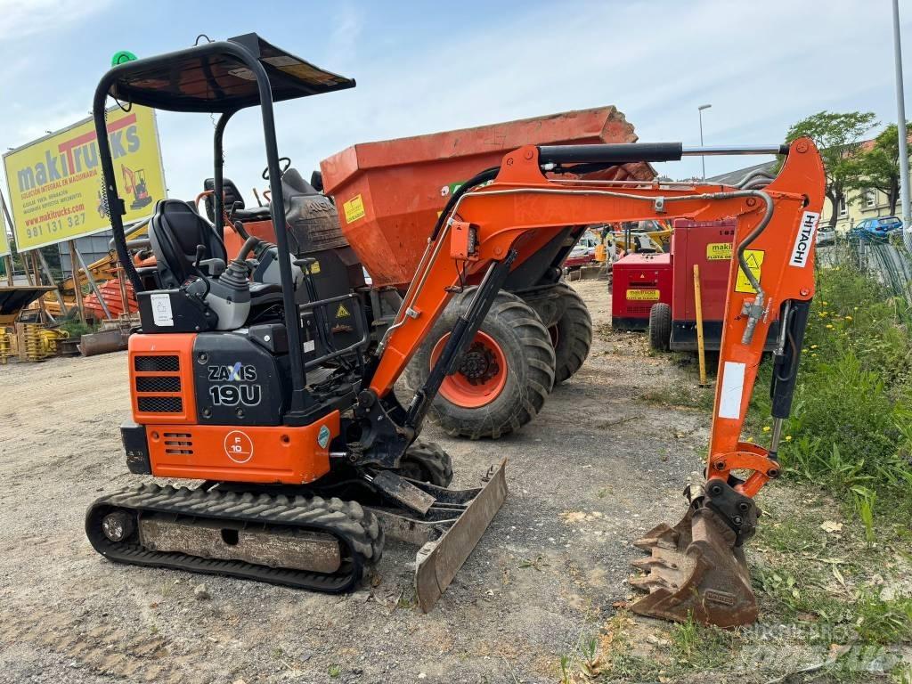 Hitachi ZX19U-5 Minigrävare < 7t