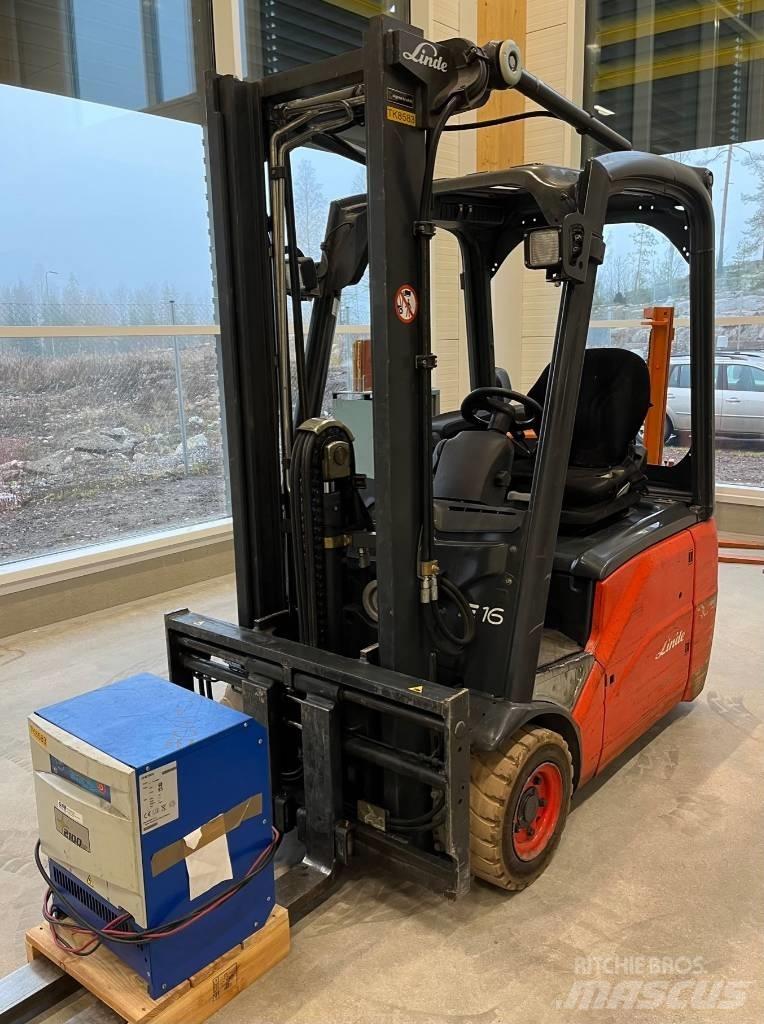 Linde E 16 C Elmotviktstruckar