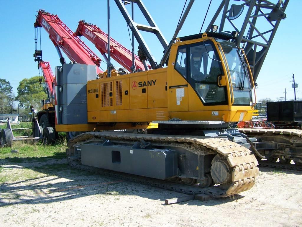 Sany SCC 8100 Bangående Kranar