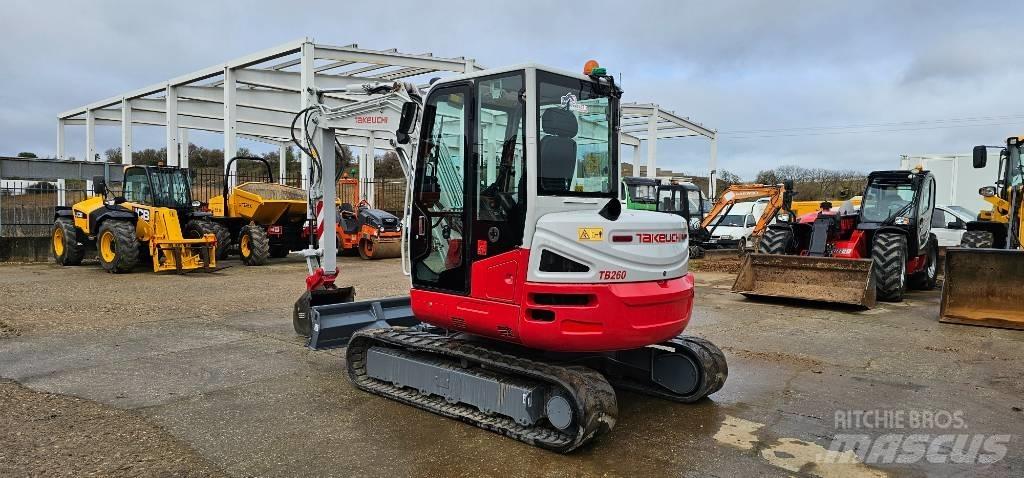 Takeuchi TB 260 Minigrävare < 7t