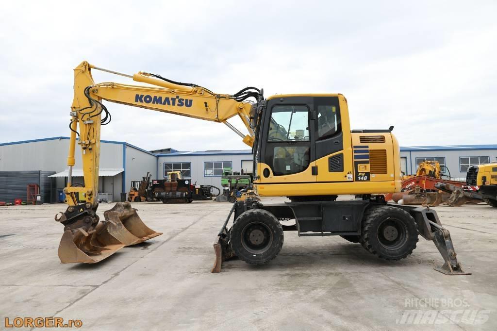 Komatsu PW 148-10 Hjulgrävare