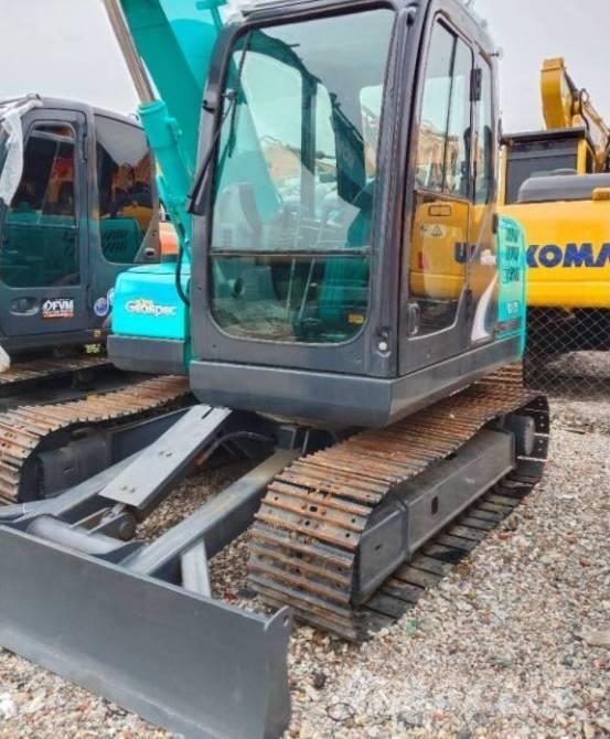 Kobelco SK 75 Midigrävmaskiner 7t - 12t