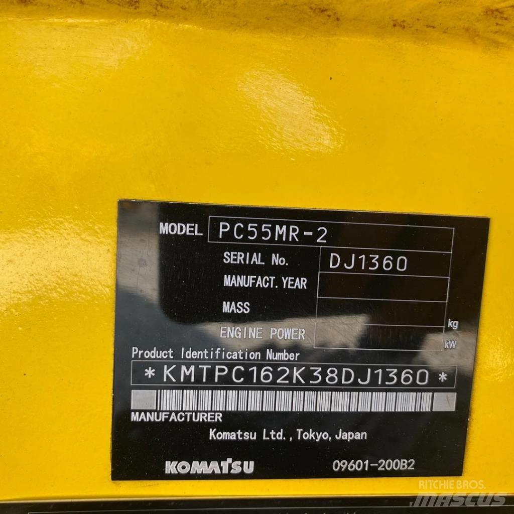 Komatsu PC 55 Bandgrävare