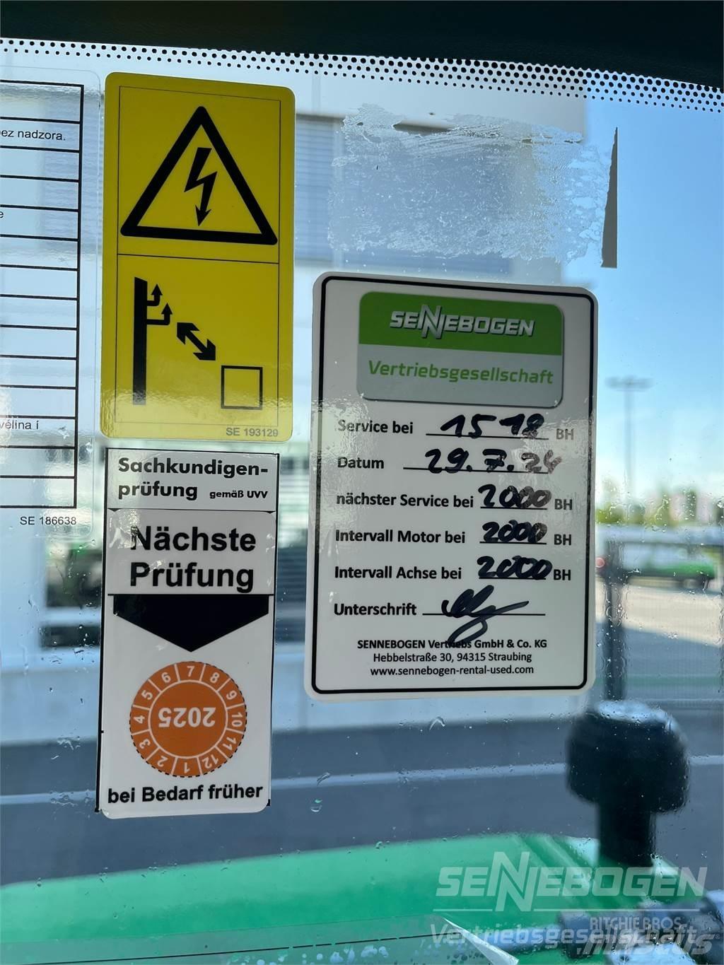Sennebogen 355 M Övriga motviktstruckar