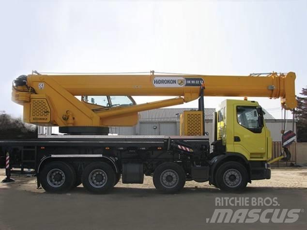 Hidrokon HK 90 22 T2 Allterrängkranar