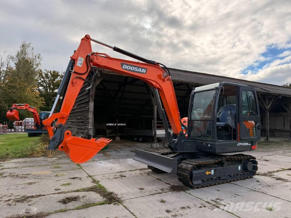 Doosan DX 55-9 C Minigrävare < 7t