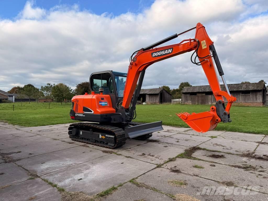Doosan DX 55-9 C Minigrävare < 7t
