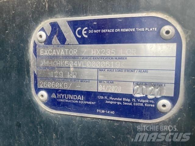 Hyundai HX 235 LCRD Bandgrävare