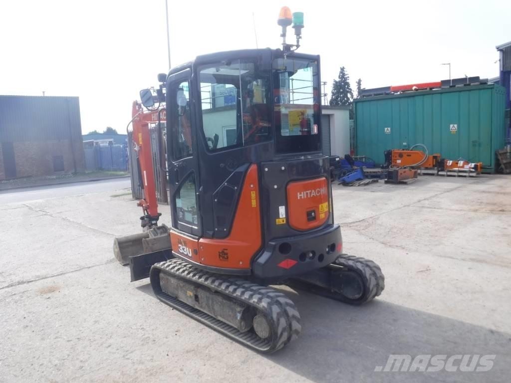Hitachi ZX 33 U-6 Minigrävare < 7t