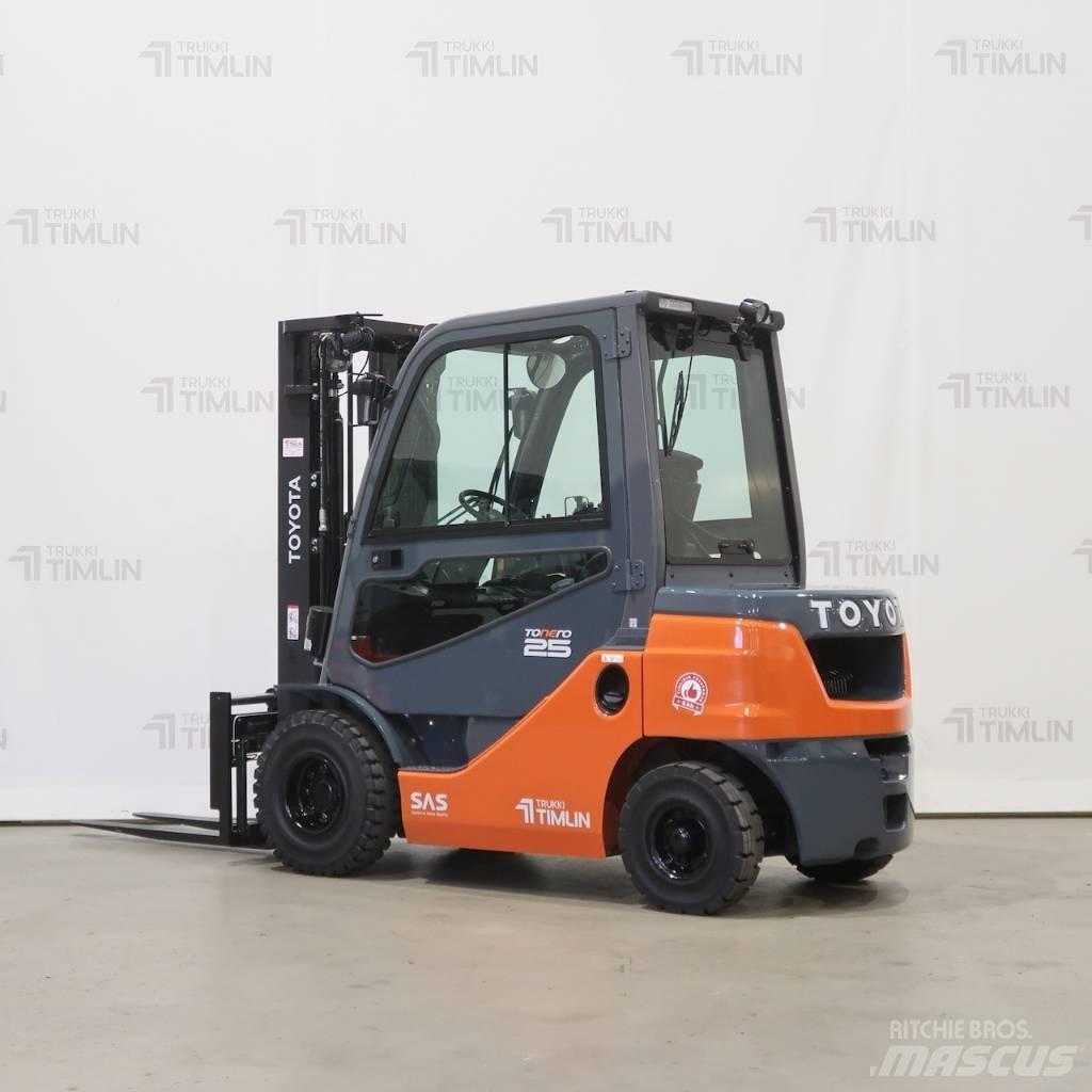 Toyota 52-8FDF25 Dieselmotviktstruckar