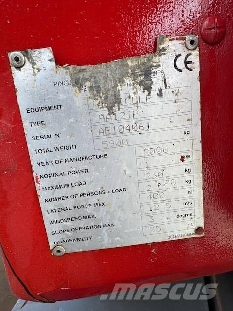Haulotte HA 12 IP Bomliftar