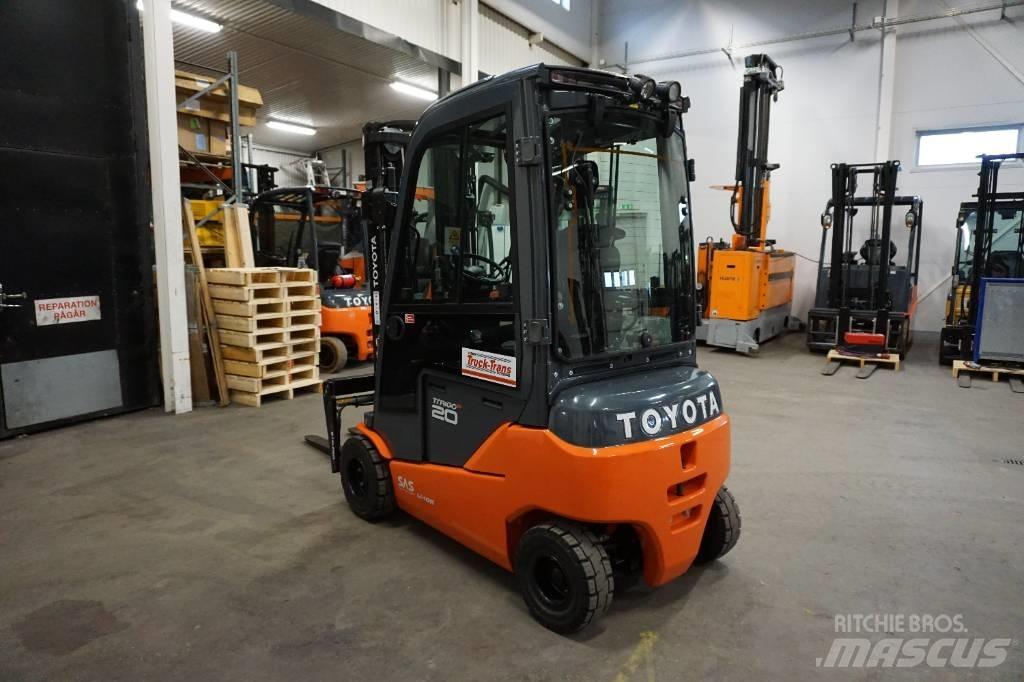 Toyota 8FBMK20T Elmotviktstruckar