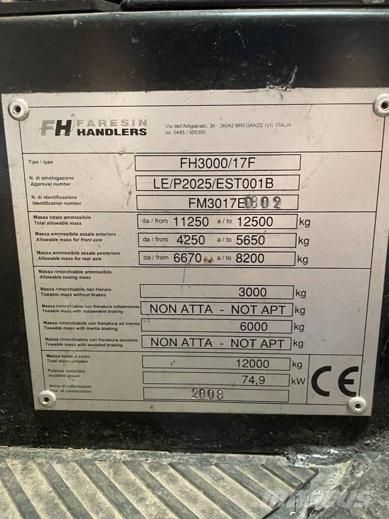 Faresin FH3000/17 Teleskoplastare