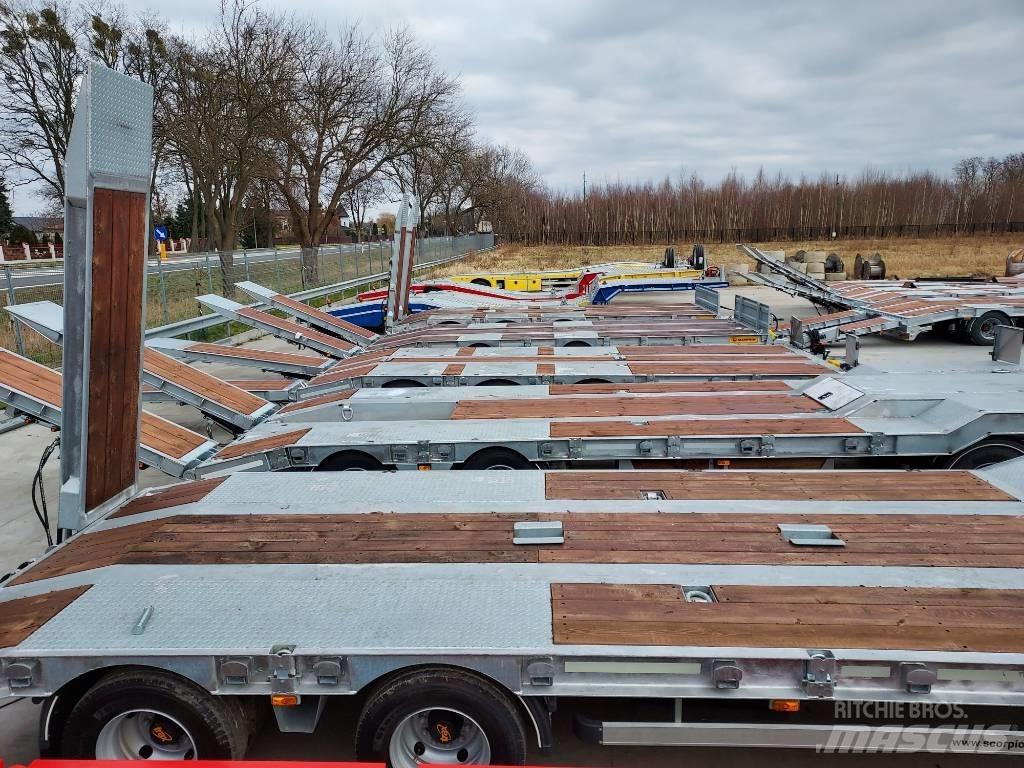 Eroglu Truck Carrier Låg lastande semi trailer