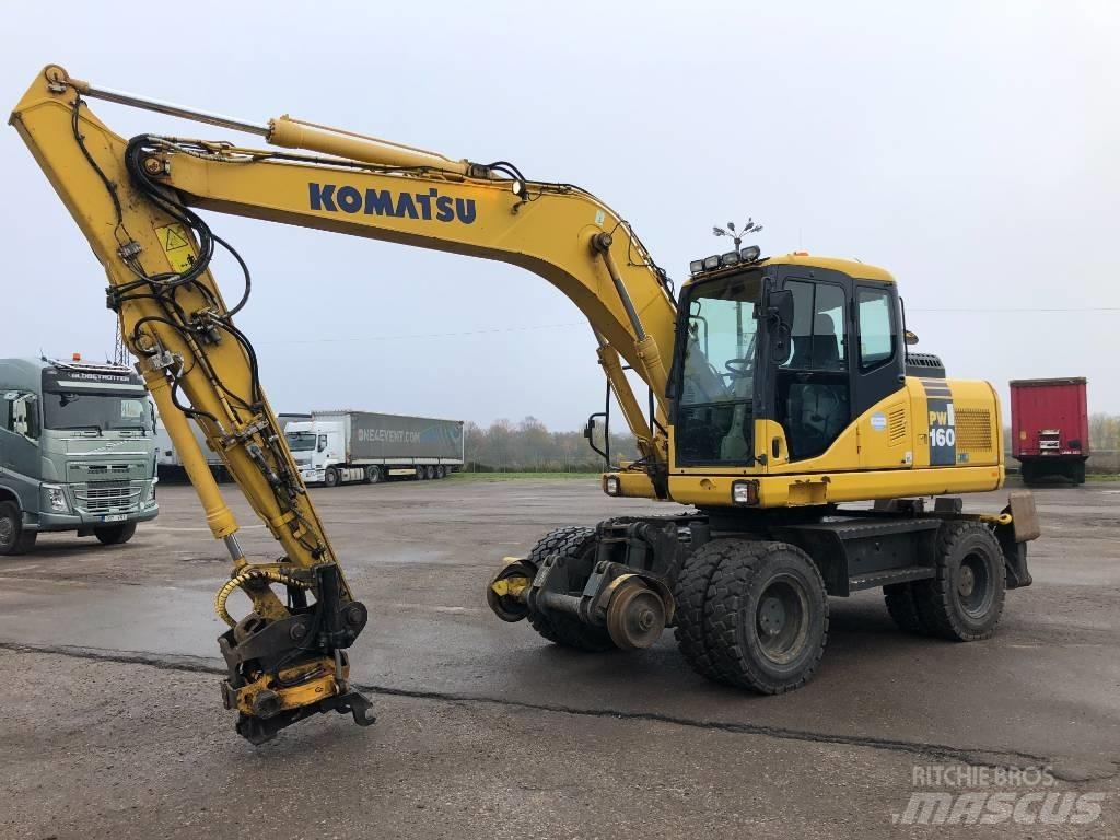 Komatsu PW160-7E0 Hjulgrävare