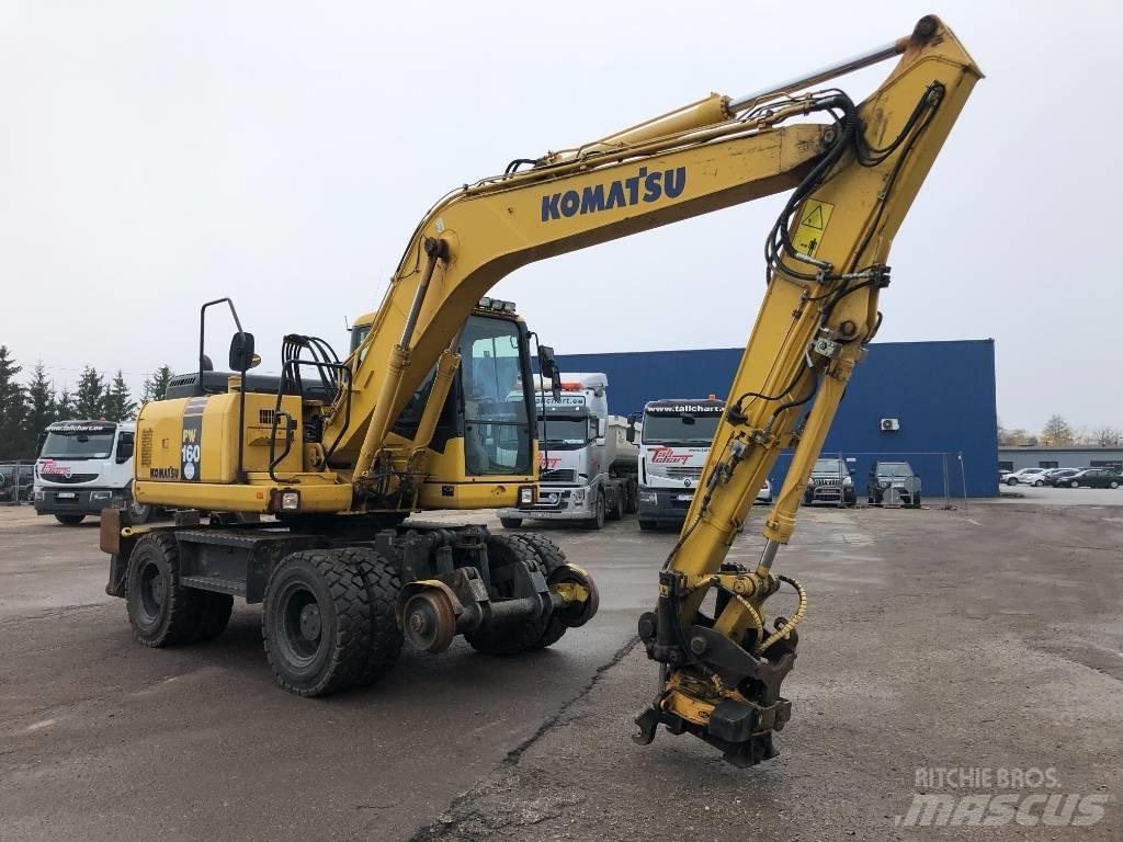 Komatsu PW160-7E0 Hjulgrävare