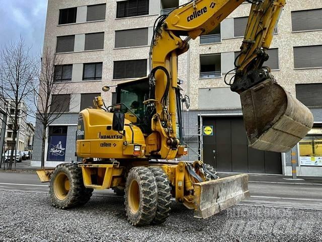 Komatsu PW 98 MR Hjulgrävare
