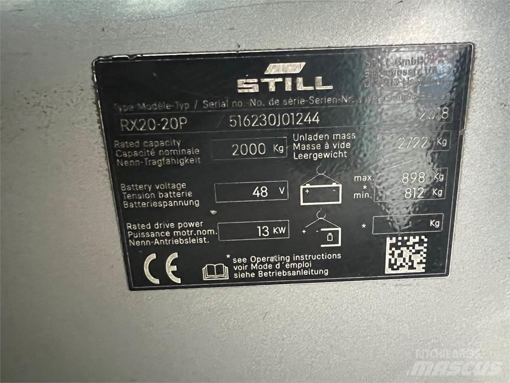 Still RX20-20P Elmotviktstruckar
