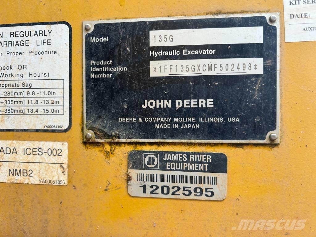 DEERE 135G Bandgrävare