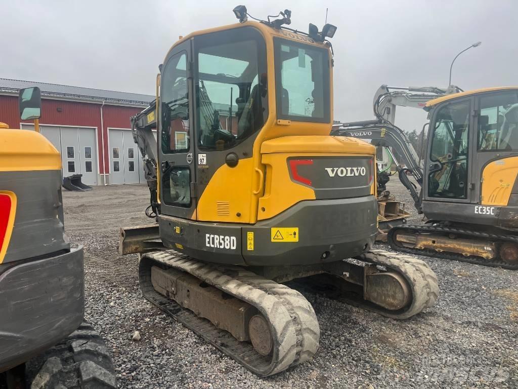 Volvo ECR 58 D Minigrävare < 7t