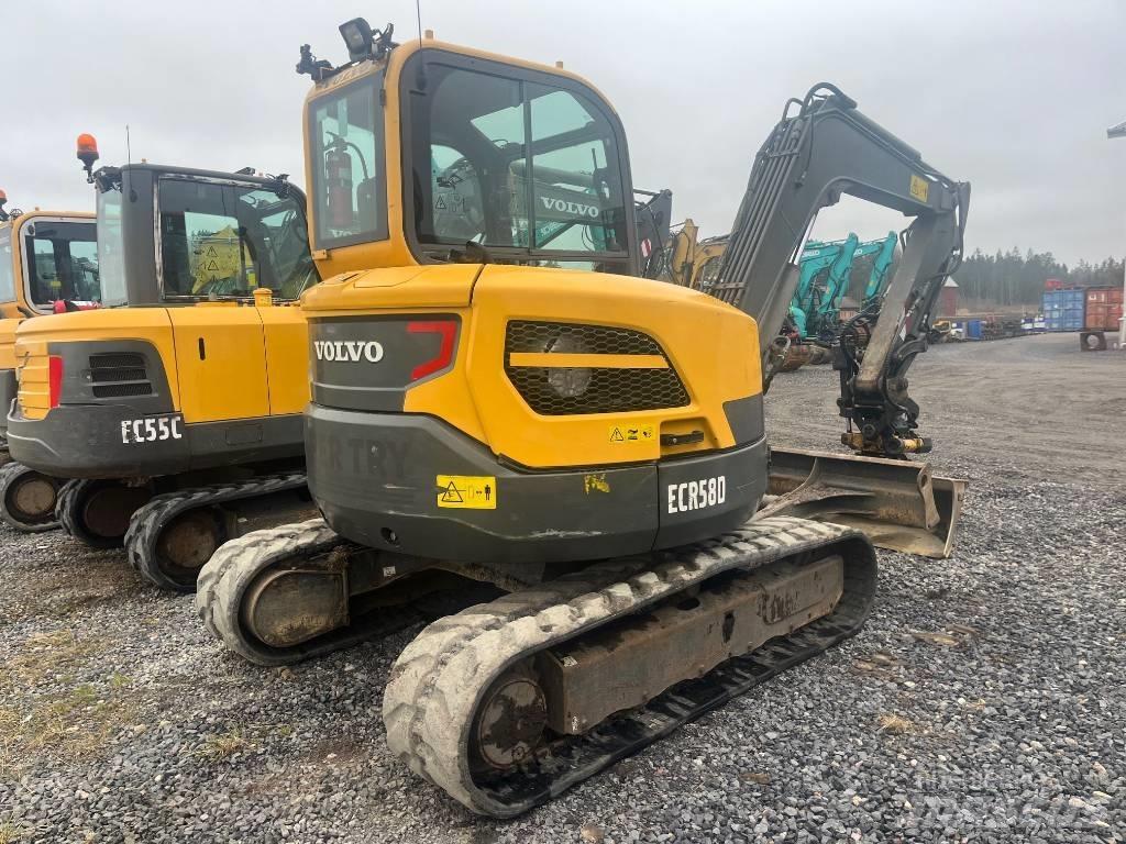 Volvo ECR 58 D Minigrävare < 7t
