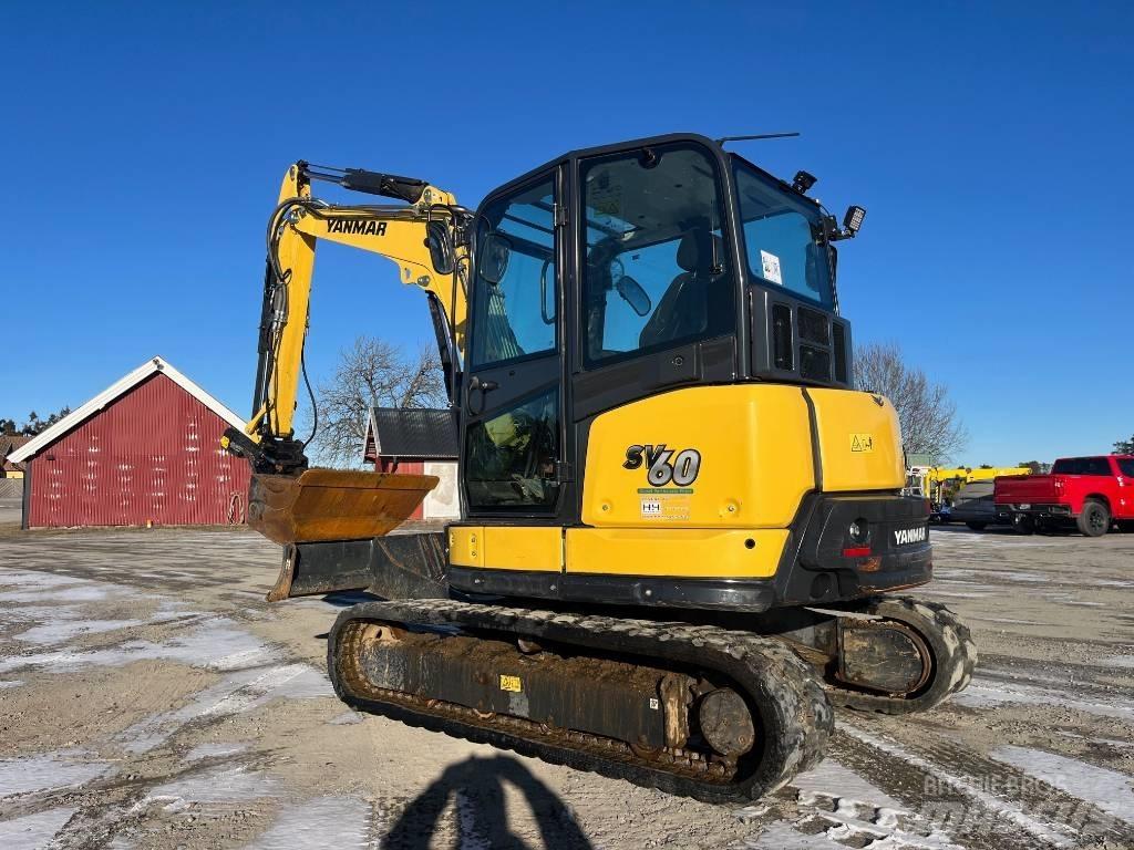 Yanmar SV 60-6B Minigrävare < 7t