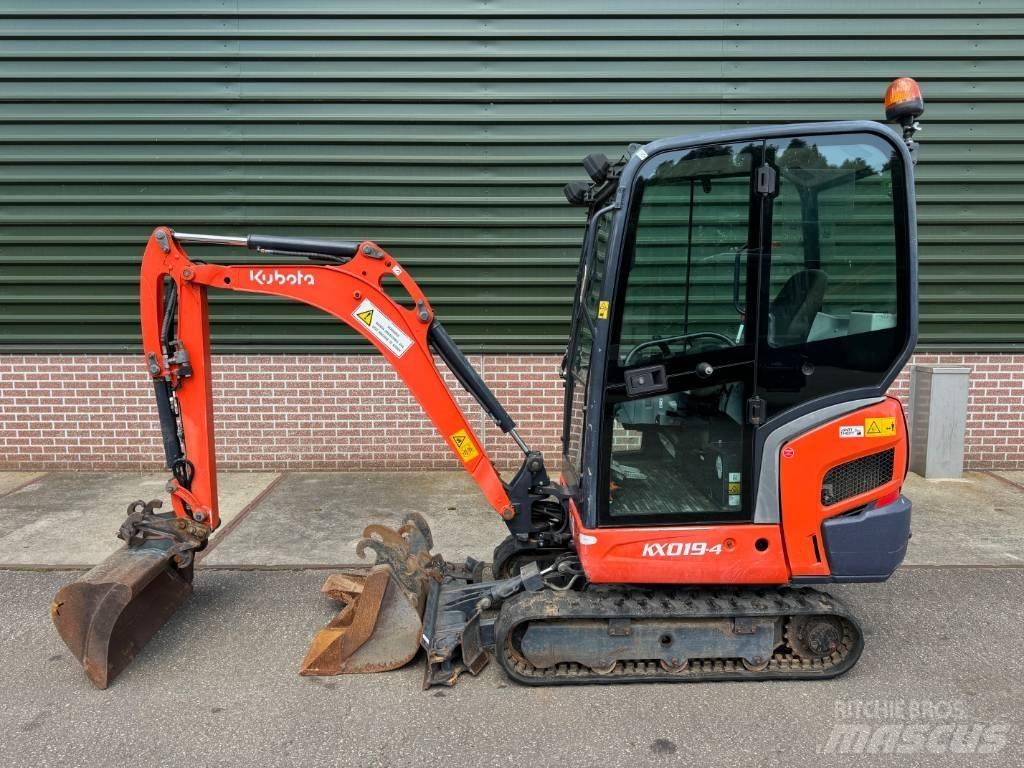 Kubota KX 019-4 Minigrävare < 7t