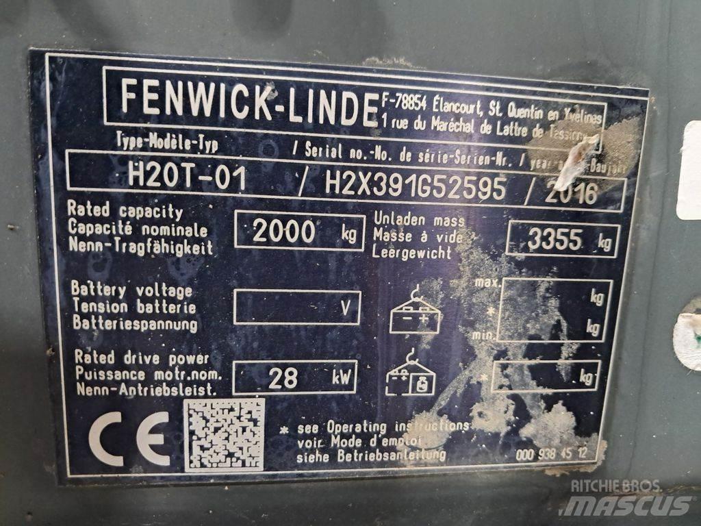 Linde H20T-01 Gasolmotviktstruckar