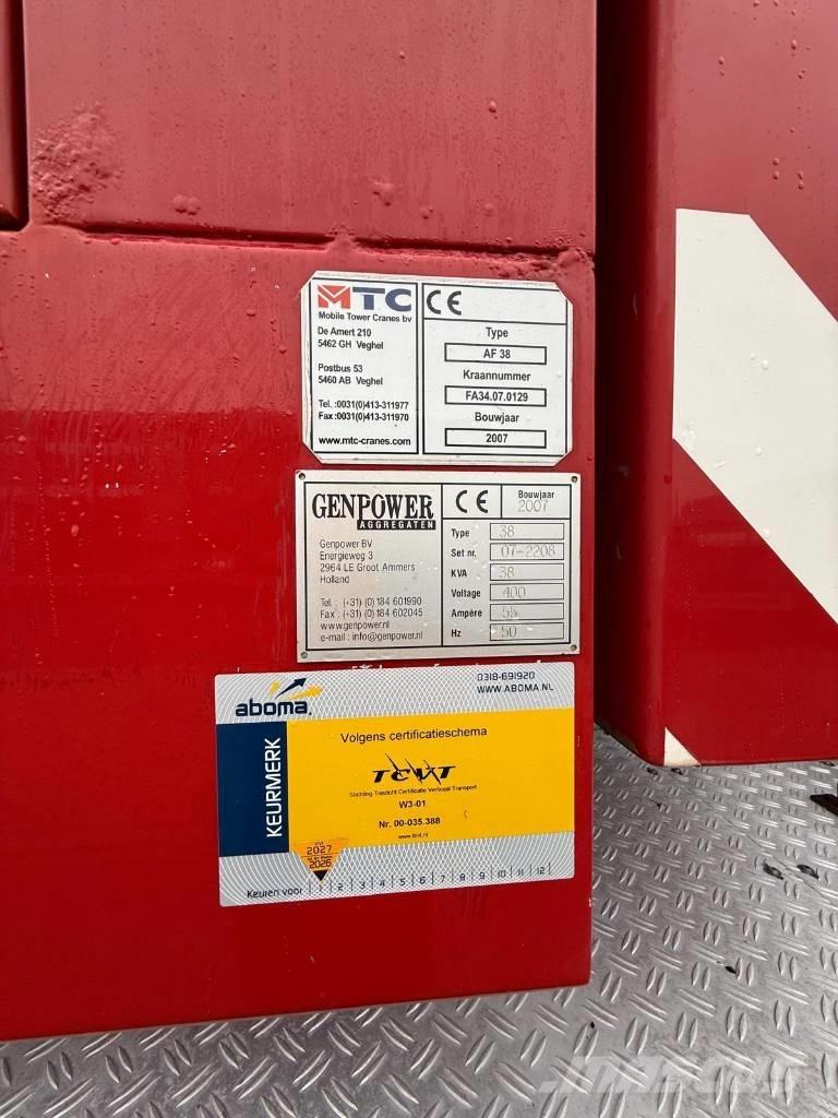 Faun AF 38 Byggkranar