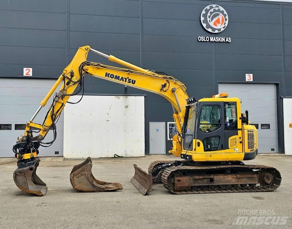 Komatsu PC 138 Midigrävmaskiner 7t - 12t