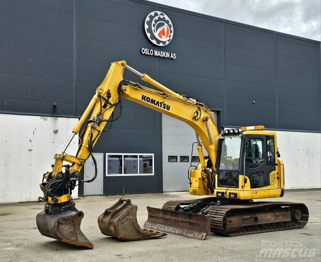 Komatsu PC 138 Midigrävmaskiner 7t - 12t