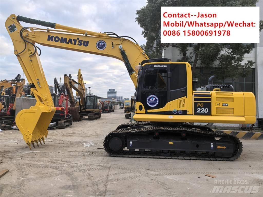 Komatsu PC220 Bandgrävare