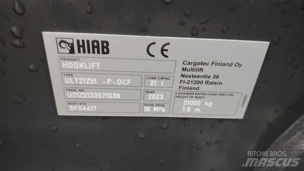 Multilift Ultima 21Z Lastväxlarkrokar