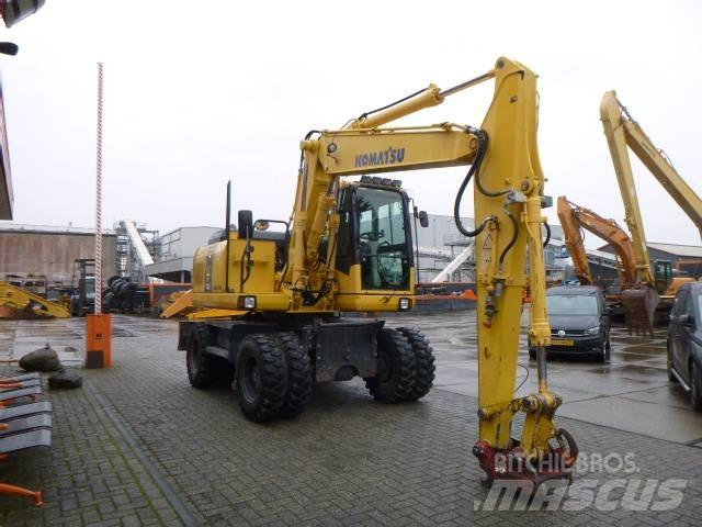 Komatsu PW 140-7 Hjulgrävare