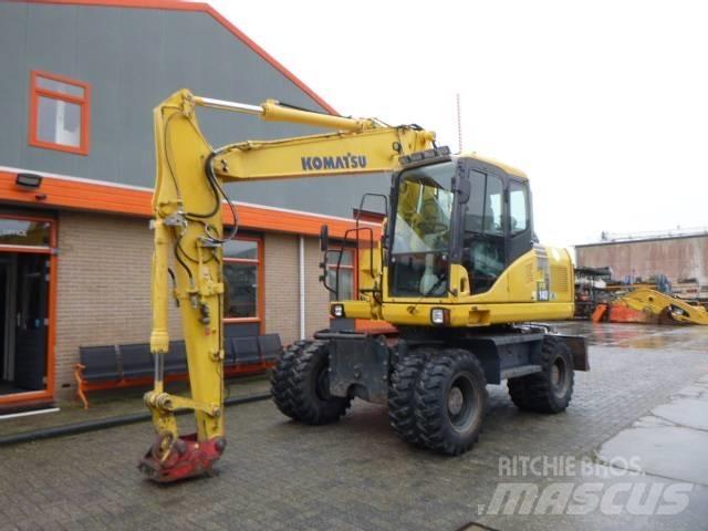 Komatsu PW 140-7 Hjulgrävare
