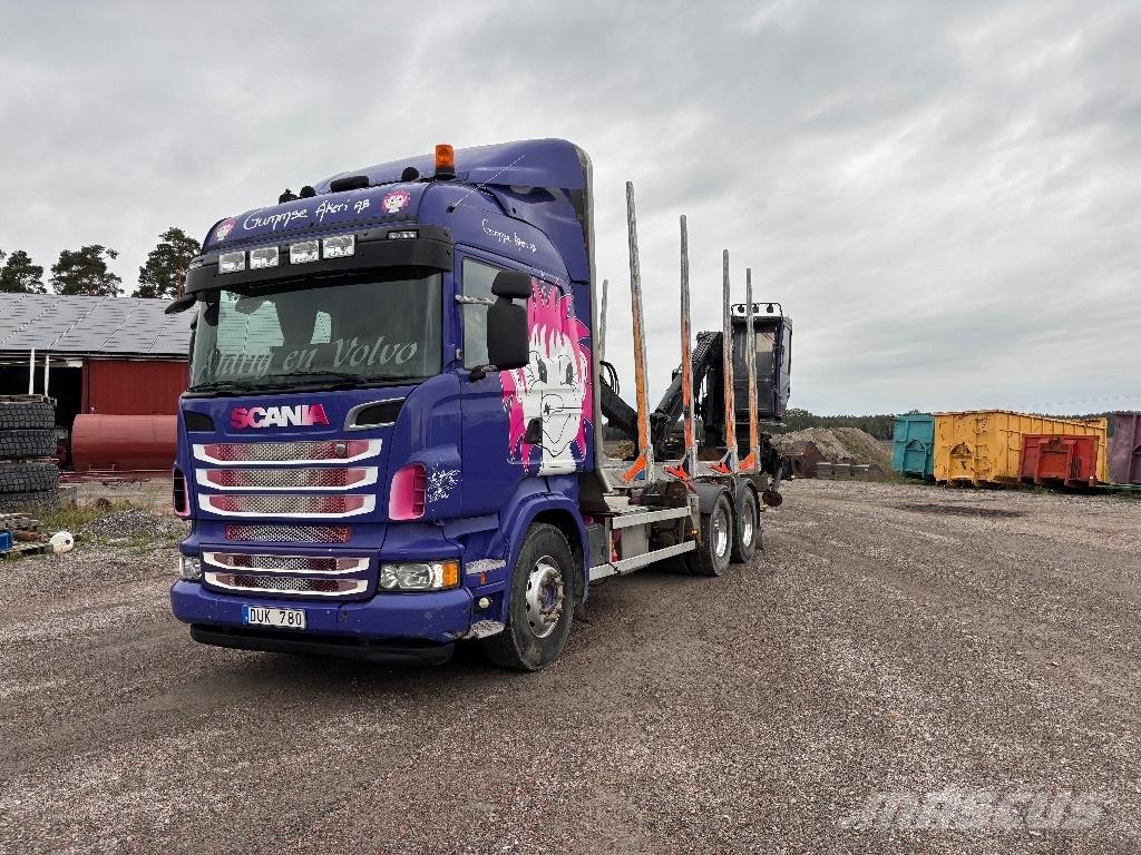 Scania 560. 6x4 Timmerbilar