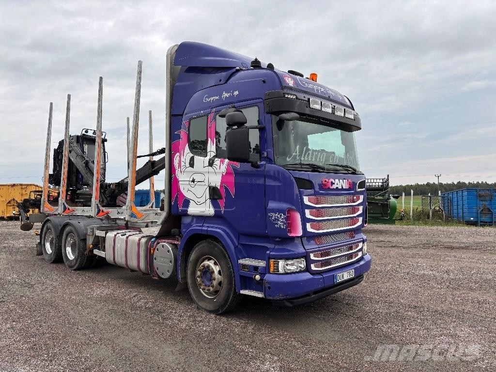 Scania 560. 6x4 Timmerbilar