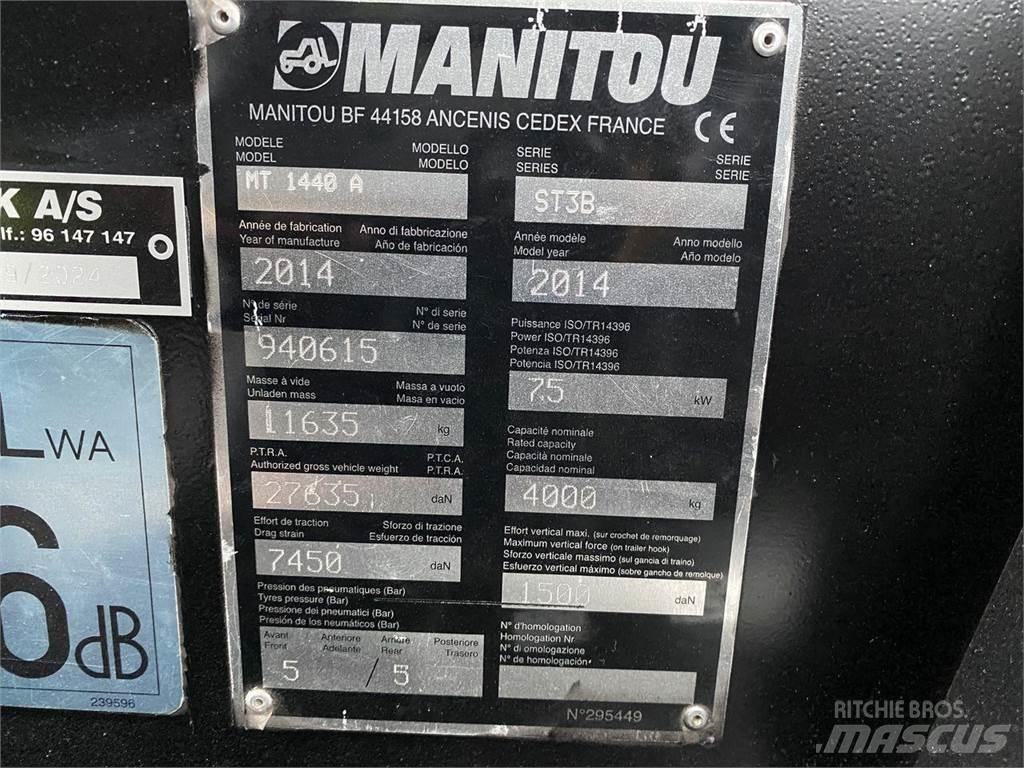 Manitou MT1440A Teleskoplastare