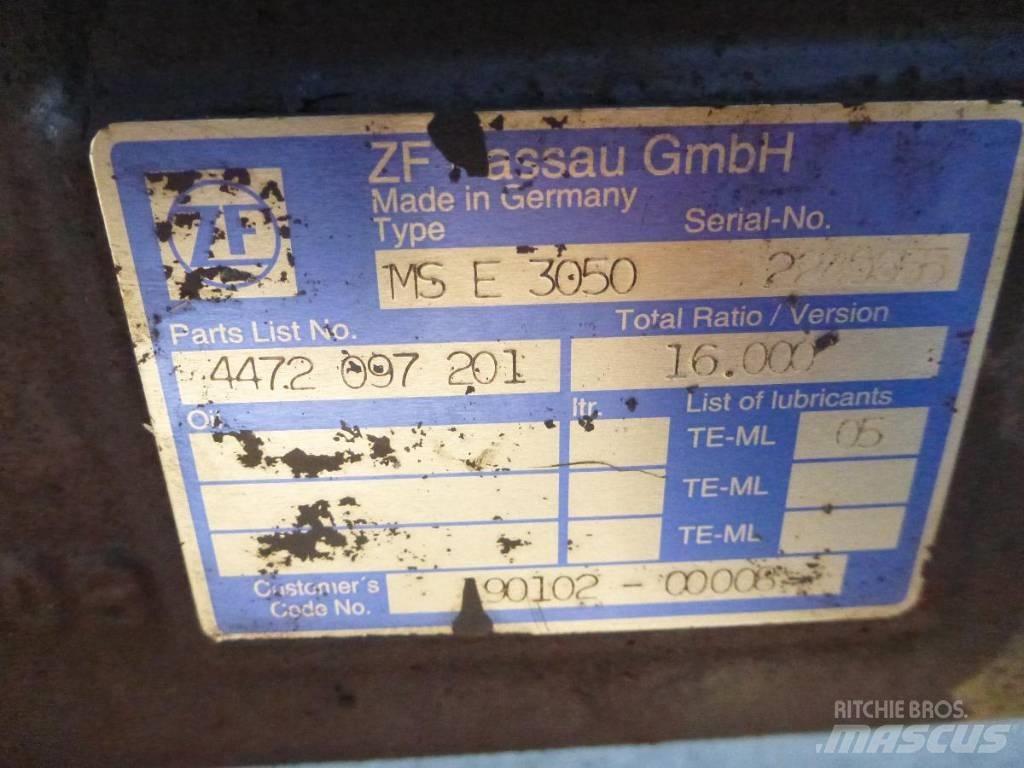 GM Doosan DX140W Hjulaxlar