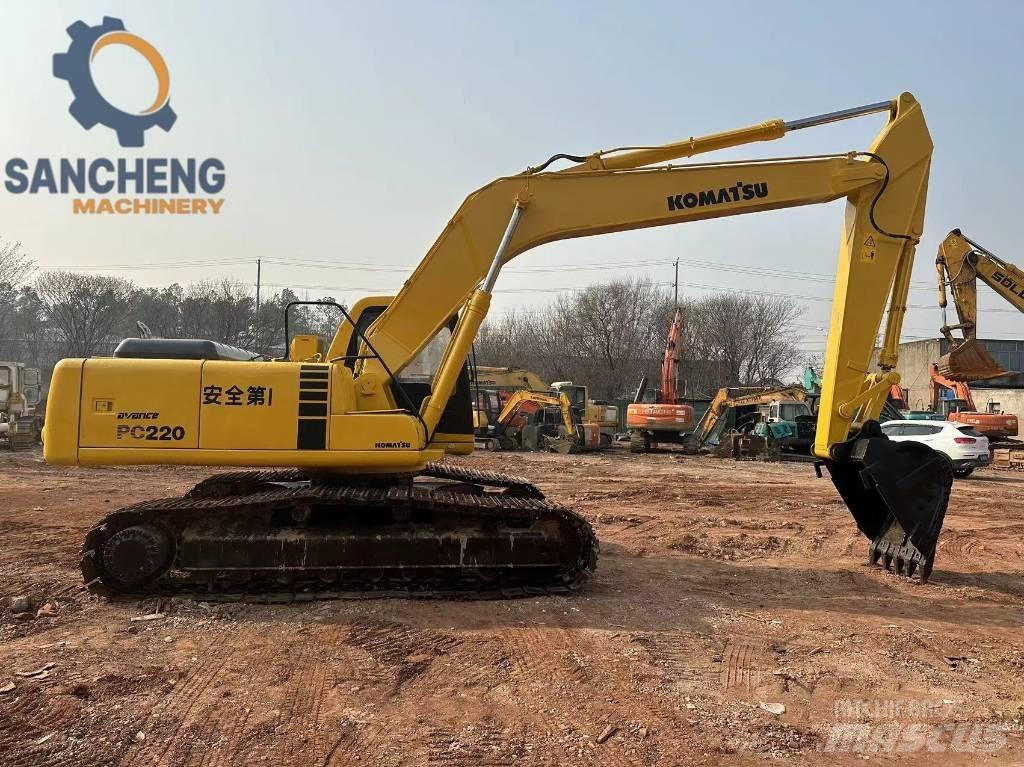 Komatsu PC 200 Bandgrävare