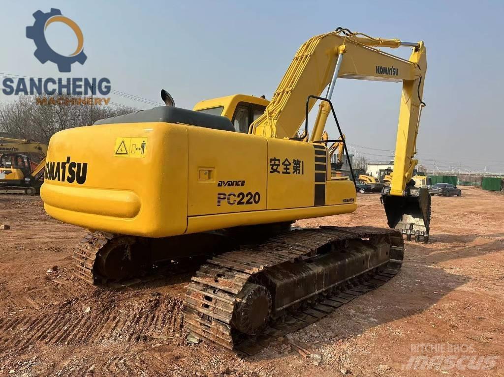 Komatsu PC 200 Bandgrävare