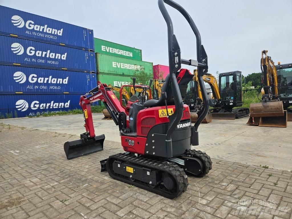 Yanmar SV08-1C Minigrävare < 7t