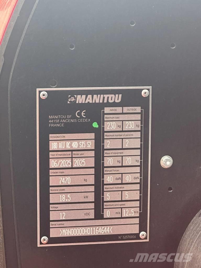 Manitou 180 ATJ Bomliftar