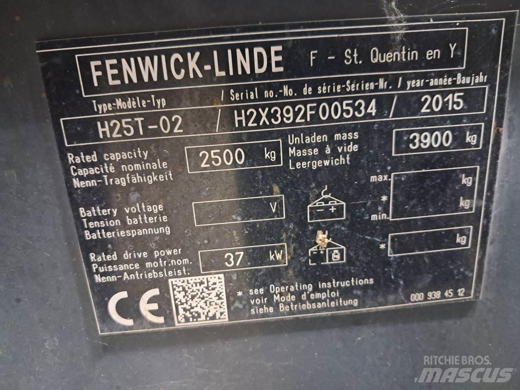 Linde H25T Övriga motviktstruckar