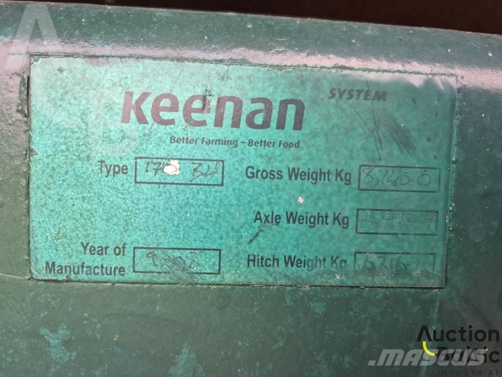 Keenan 170 BH Fullfodervagnar