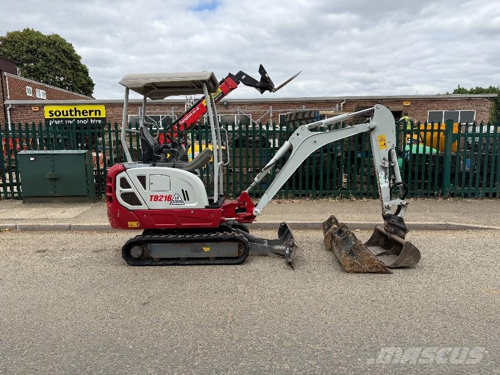 Takeuchi TB 216 Minigrävare < 7t