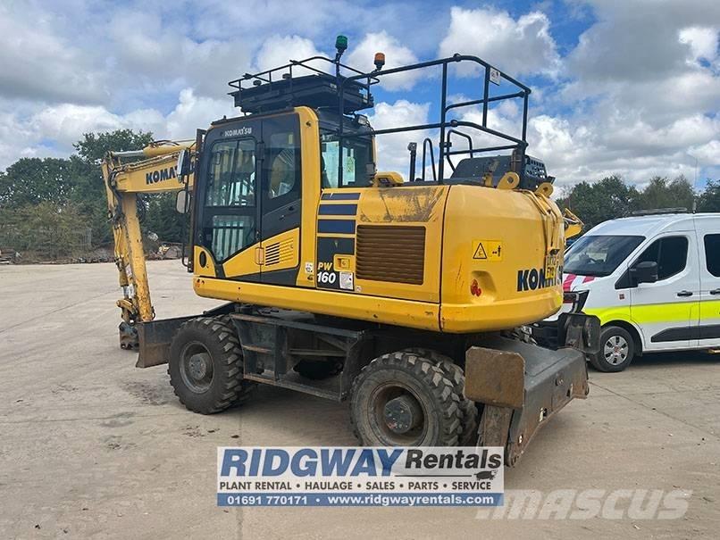 Komatsu PW 160 Hjulgrävare