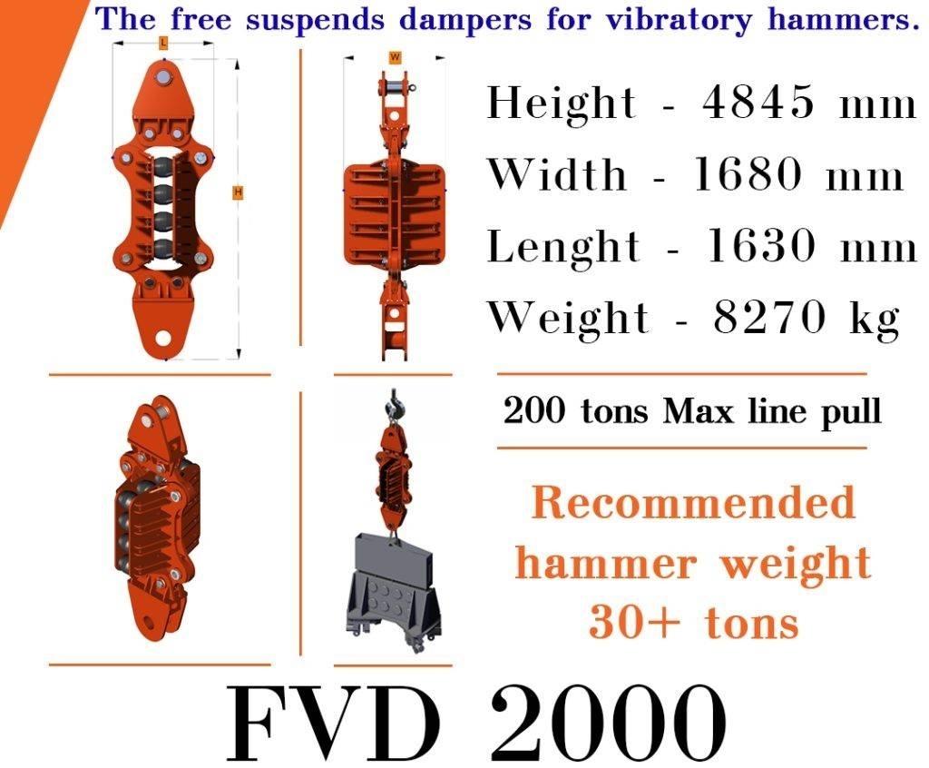  Finaros FVD 2000 Hydrauliska hejare